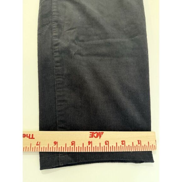 Eileen Fisher Organic Corduroy Jeggings Women's XL Black Stretch Skinny Ankle - Picture 7 of 9